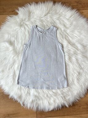 GAP Light Gray Girls Sleeveless Tank Top